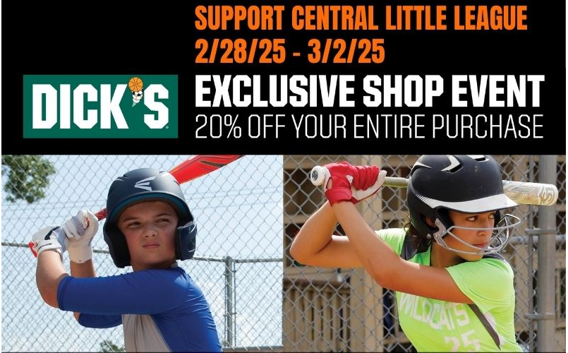 Click for the 20% Coupon at Dick's